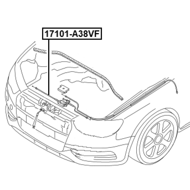 FEBEST 17101-A38VF