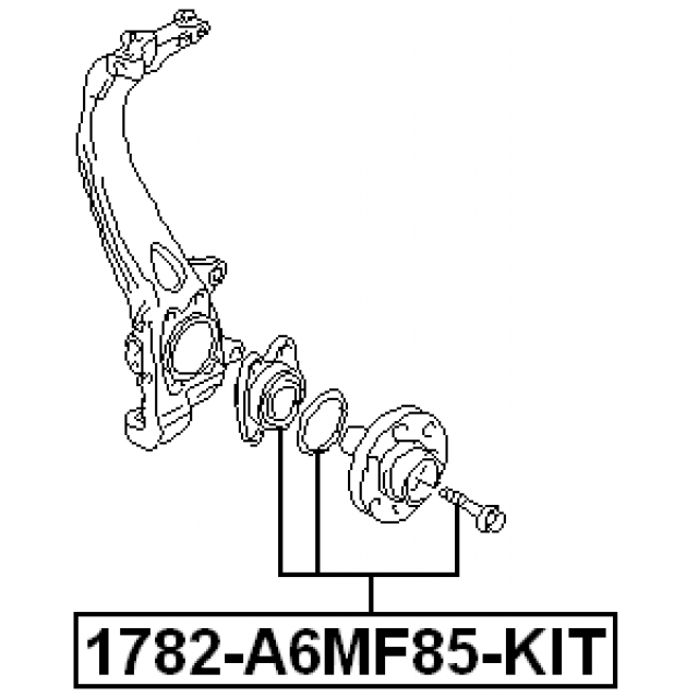 FEBEST 1782-A6MF85-KIT