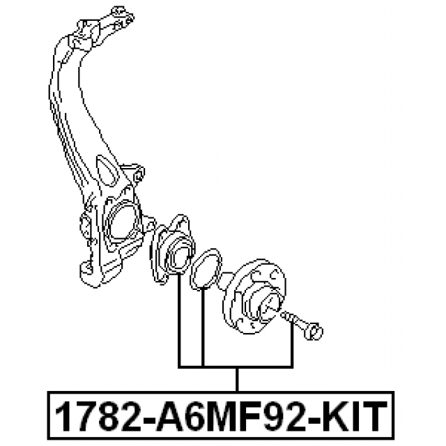 FEBEST 1782-A6MF92-KIT