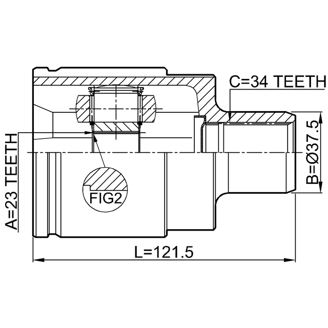 FEBEST 1811-ASJRH
