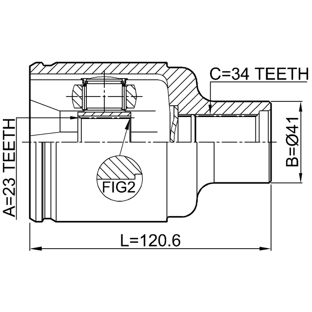 FEBEST 1811-MOKRH