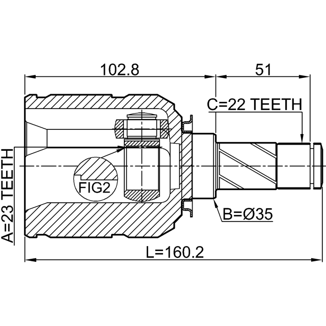 FEBEST 1811-Z18AT