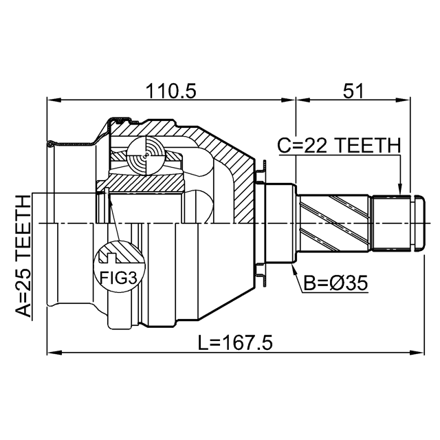 FEBEST 1811-Z18X