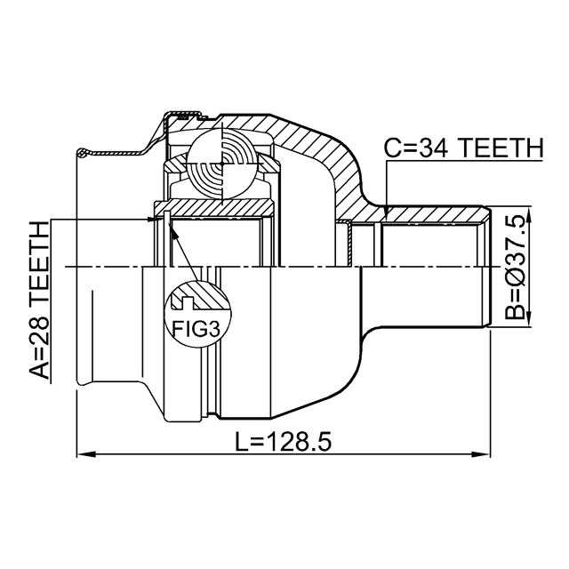 FEBEST 1811-Z19DRH