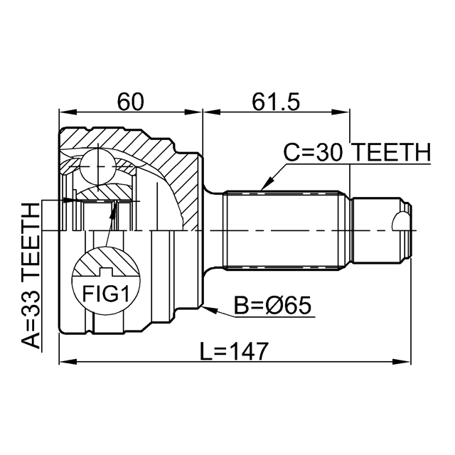 FEBEST 1910-E70
