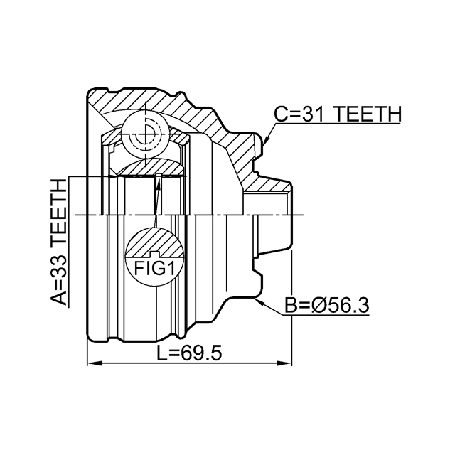 FEBEST 1910-F30