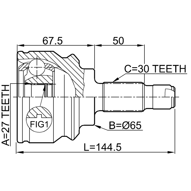 FEBEST 1910-X5