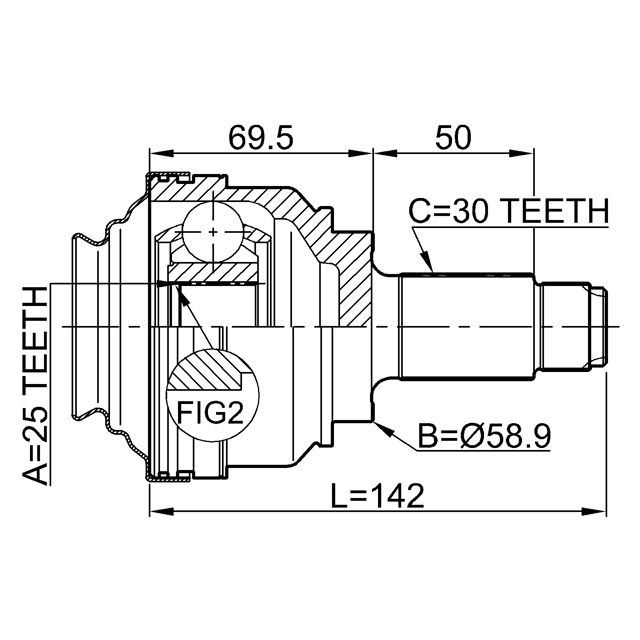 FEBEST 1910-X5RR