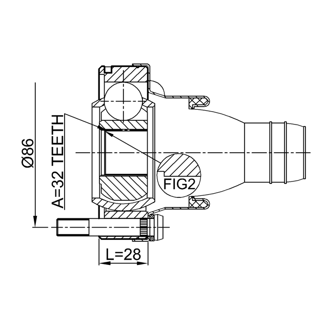 FEBEST 1911-X5SHA