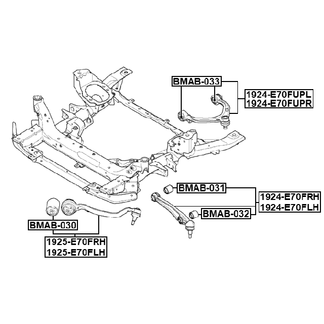 FEBEST 1925-E70FLH