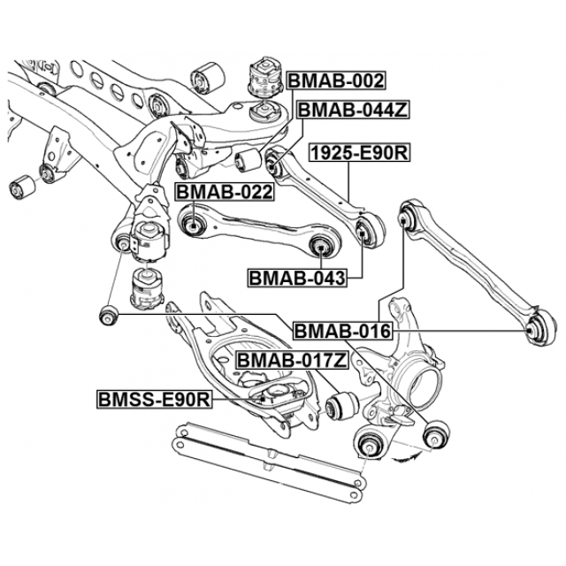 FEBEST 1925-E90R