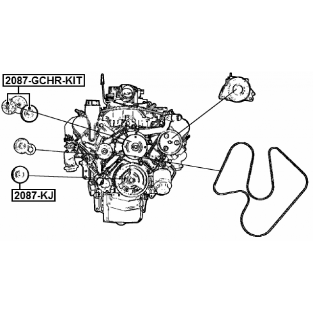 FEBEST 2087-GCHR-KIT
