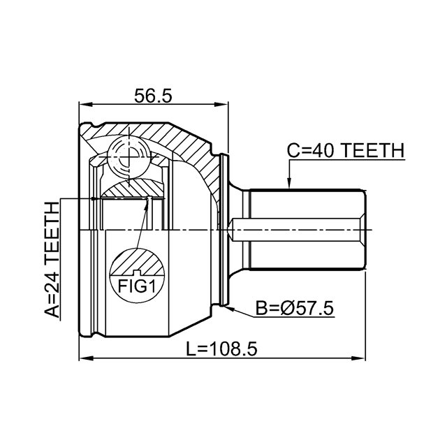 FEBEST 2110-CA216