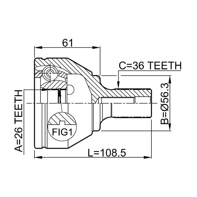 FEBEST 2110-CB3