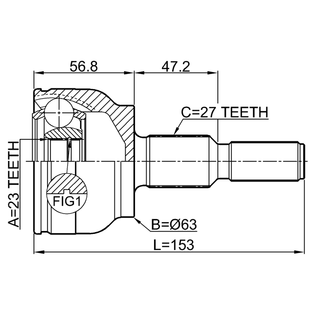 FEBEST 2110-CDH