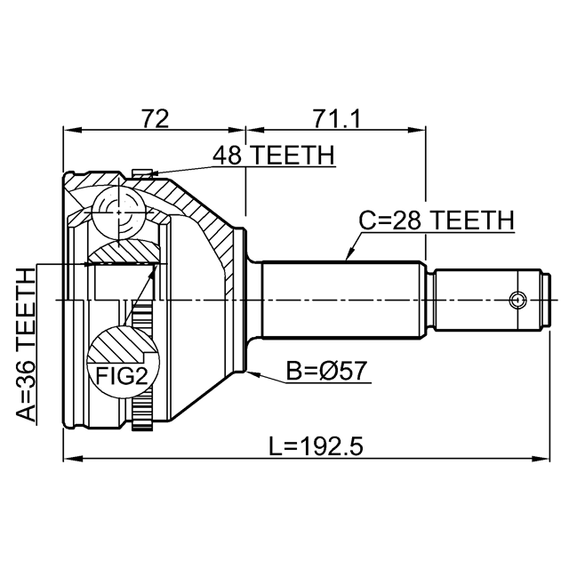 FEBEST 2110-FMA48