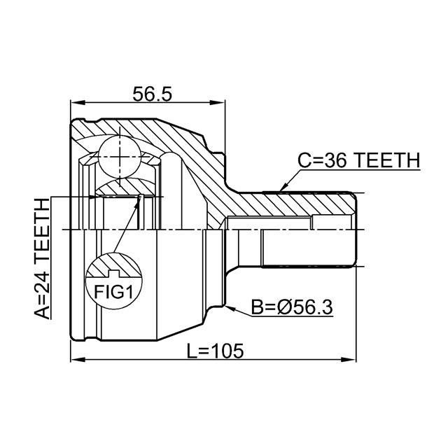 FEBEST 2110-FOCII20