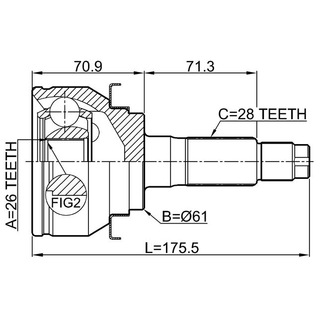 FEBEST 2110-TKE