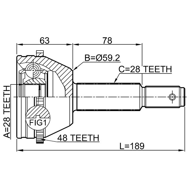 FEBEST 2110-TT985A48