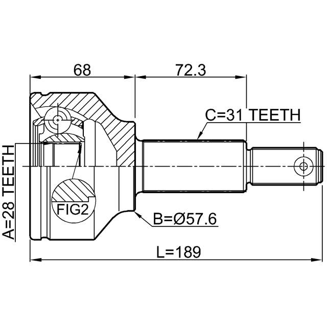 FEBEST 2110-TTF