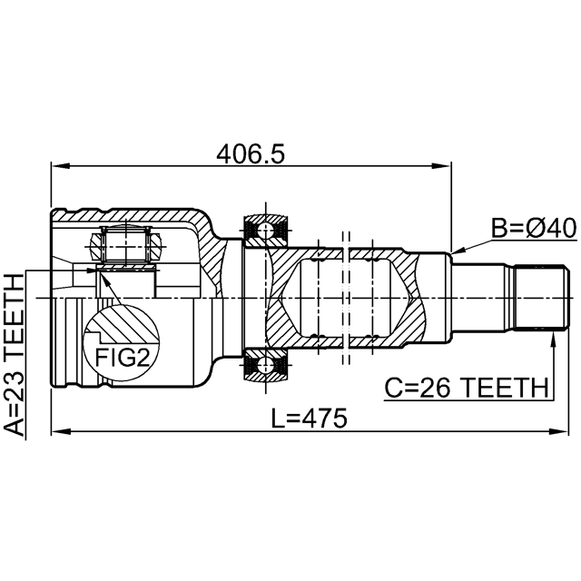 FEBEST 2111-CB420RH