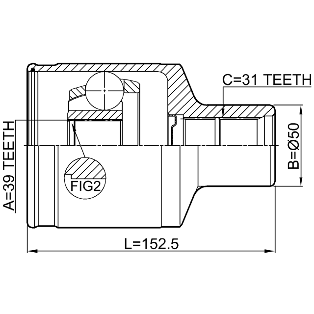 FEBEST 2111-F150RH