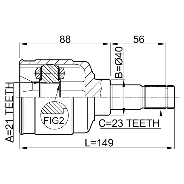 FEBEST 2111-FOCLH