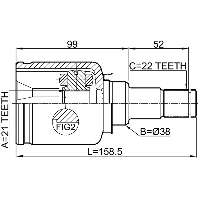 FEBEST 2111-FUSATLH