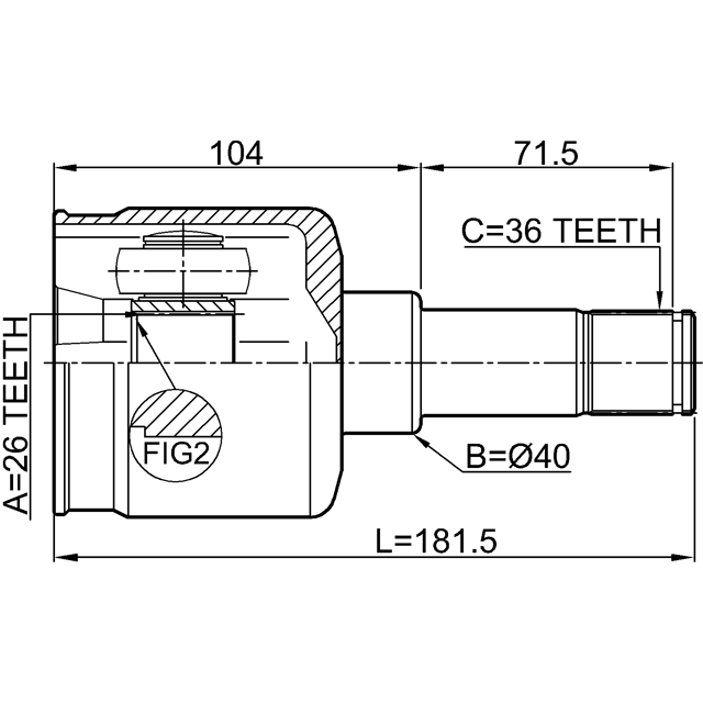 FEBEST 2111-FY36LH