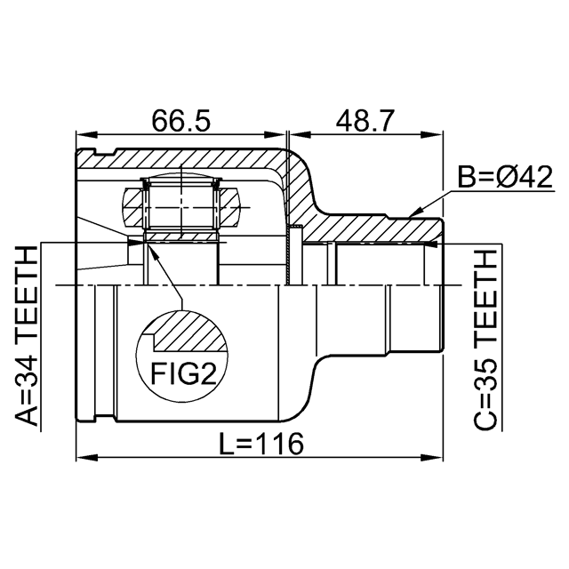 FEBEST 2111-GE30RH