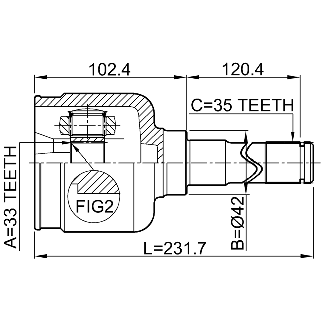 FEBEST 2111-GELH