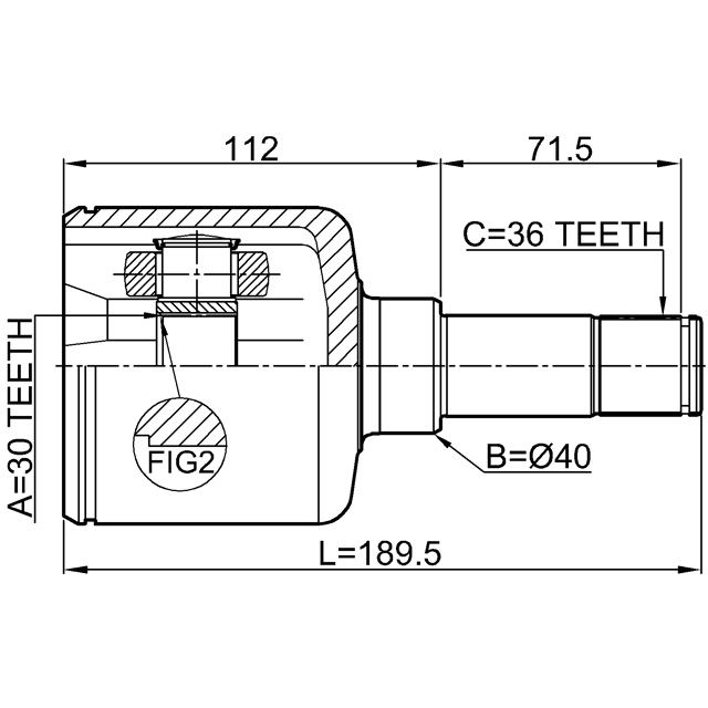 FEBEST 2111-TRDLH
