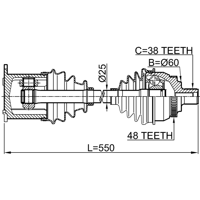 FEBEST 2114-GAL