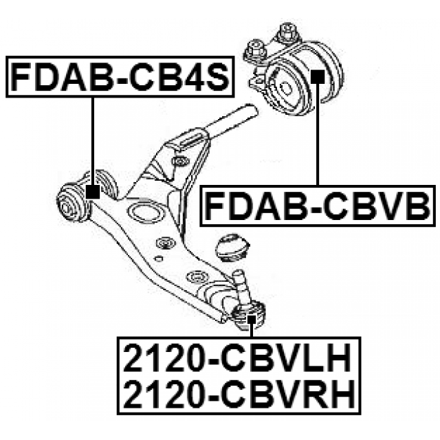 FEBEST 2120-CBVLH