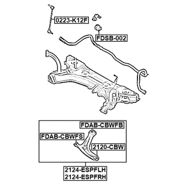FEBEST 2124-ESPFRH