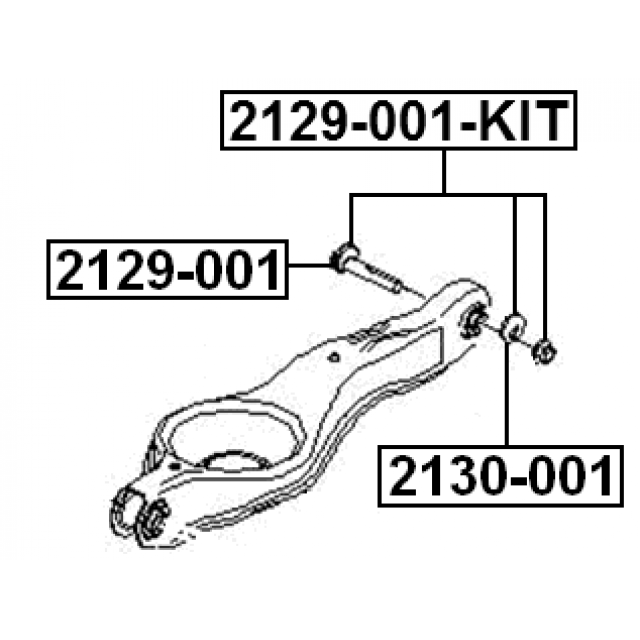 FEBEST 2129-001-KIT