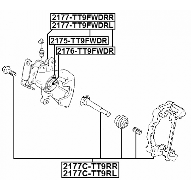 FEBEST 2177-TT9FWDRL