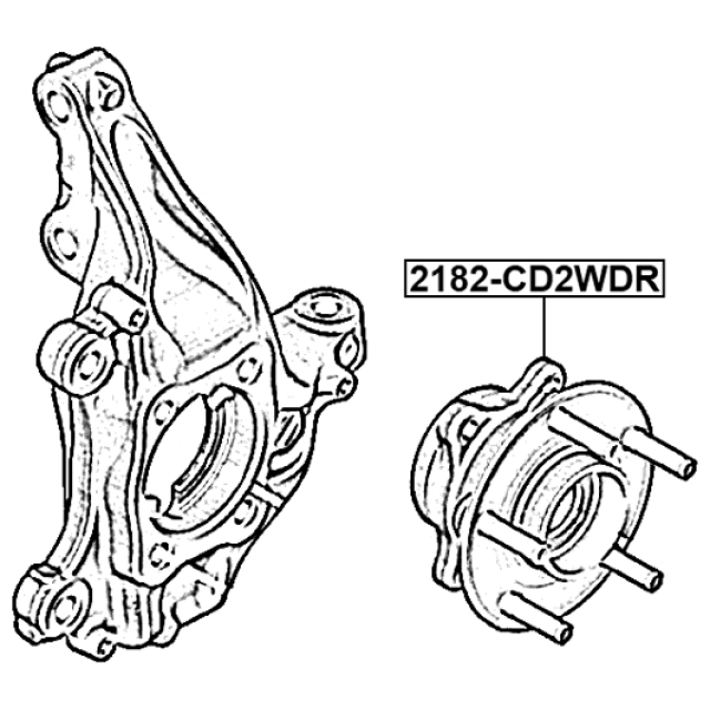 FEBEST 2182-CD2WDR
