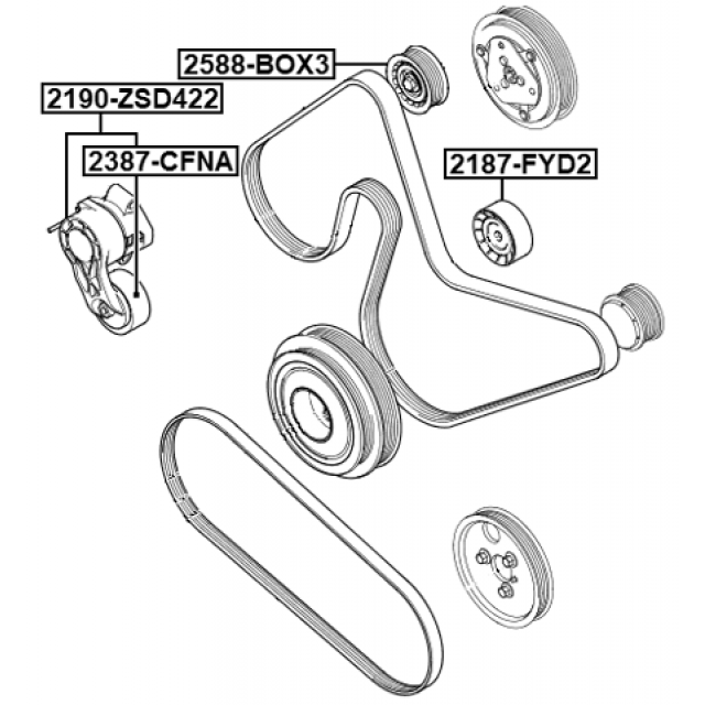 FEBEST 2190-ZSD422