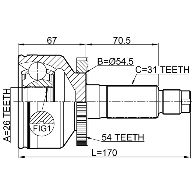 FEBEST 2210-CARNA54