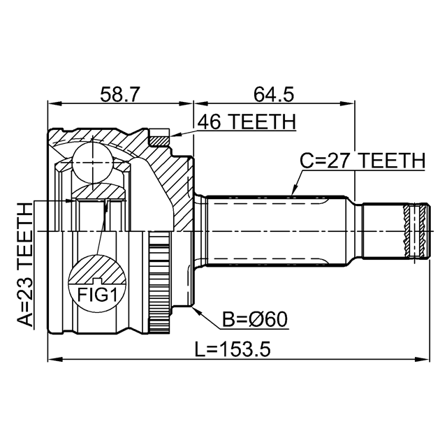 FEBEST 2210-CD20A46
