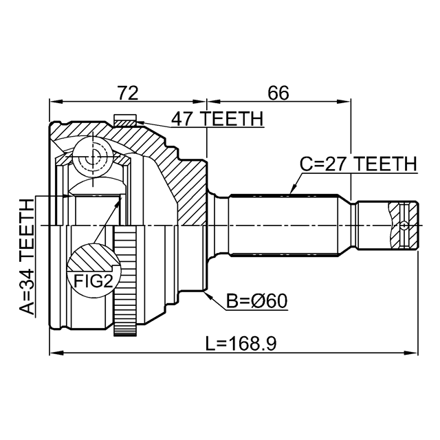 FEBEST 2210-MAGA47