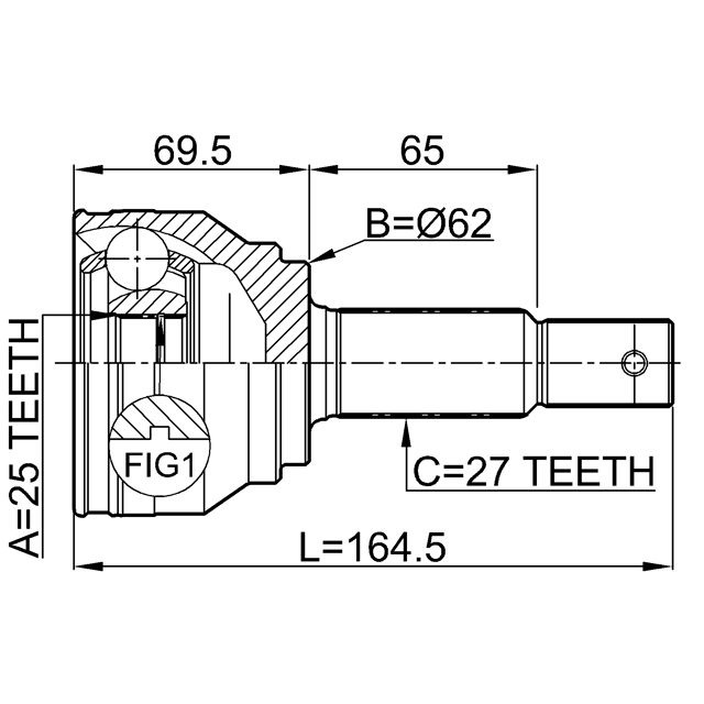 FEBEST 2210-NSP27A48