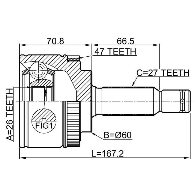 FEBEST 2210-OPIA47