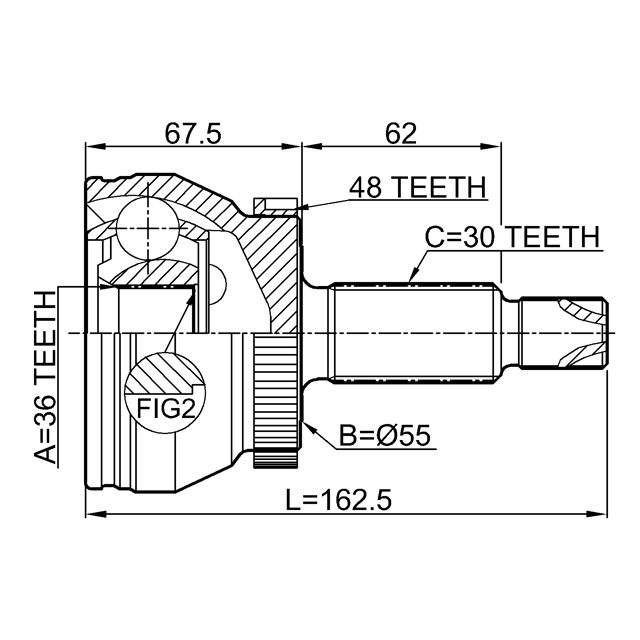 FEBEST 2210-OPTA48