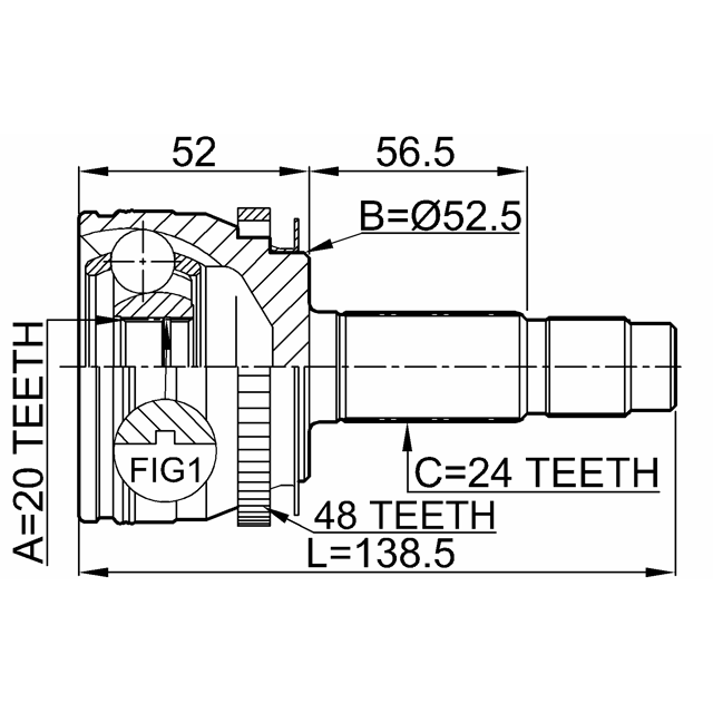 FEBEST 2210-PICA48
