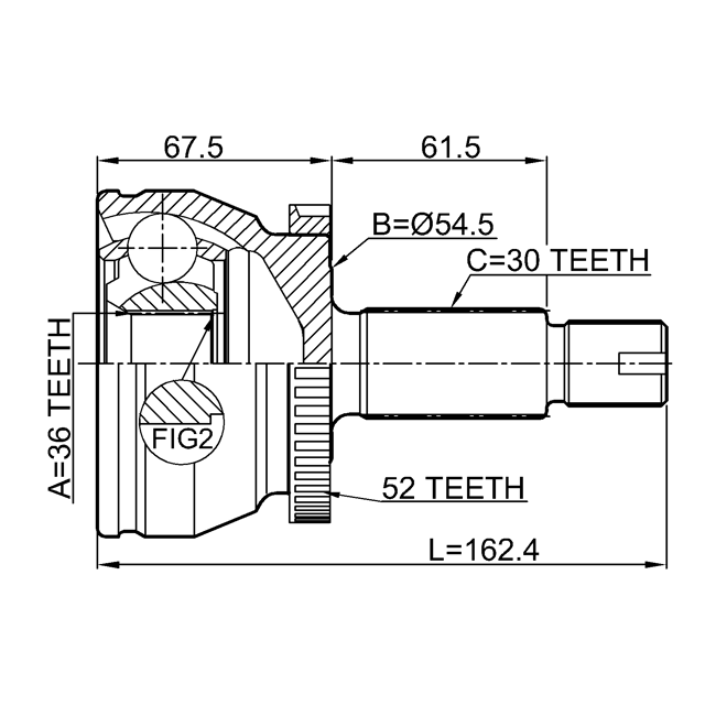 FEBEST 2210-SORA52