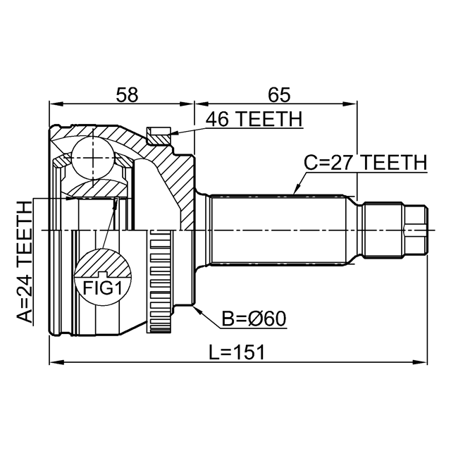 FEBEST 2210-SOUA46