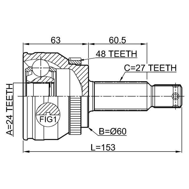 FEBEST 2210-SPRA48