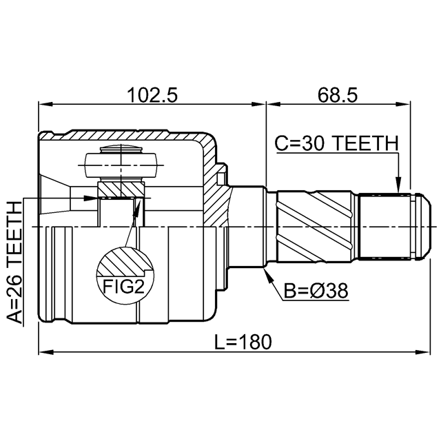 FEBEST 2211-BLLH